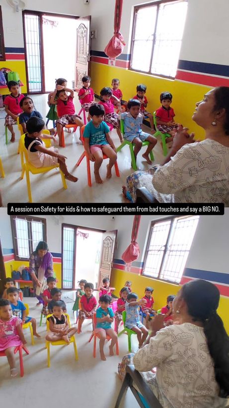 Child safety awareness session
