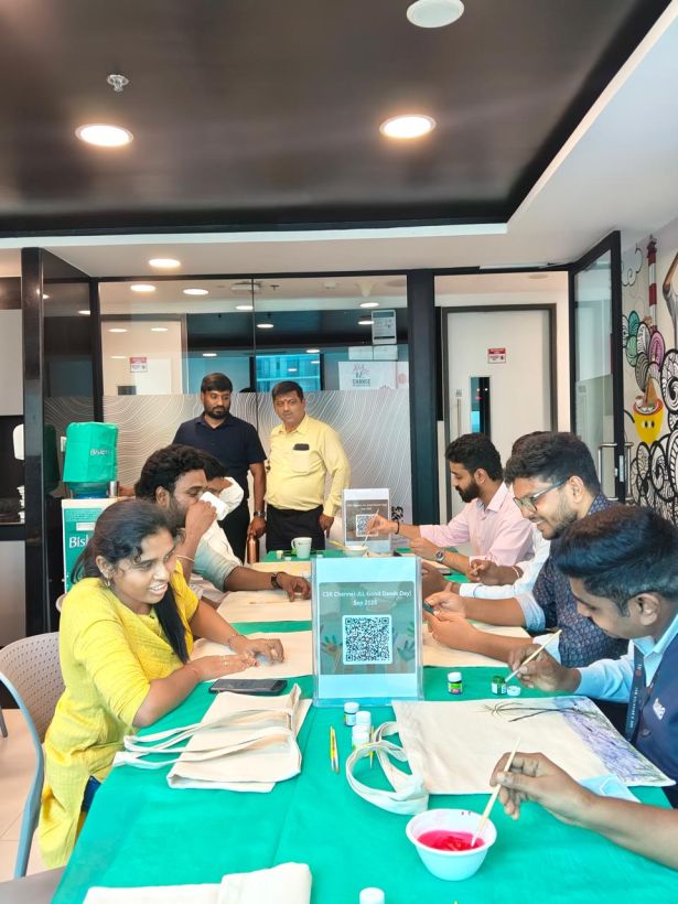 Employee Volunteering in Chennai Corporate Office