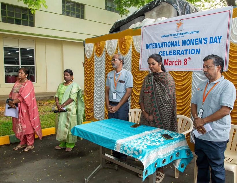 International Women's Day celebration with a partner organisation